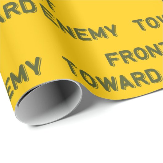 VORDERSEITE IN RICHTUNG ENEMY GESCHENKPAPIER (Rolleneckpunkt)