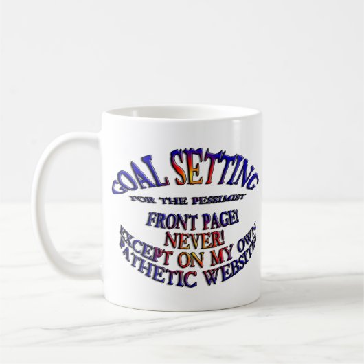 Vorderseite nie online kaffeetasse (Links)