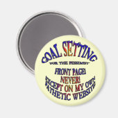 Vorderseite nie online magnet (Vorderseite/Rückseite)