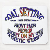 Vorderseite nie online mousepad (Vorne)