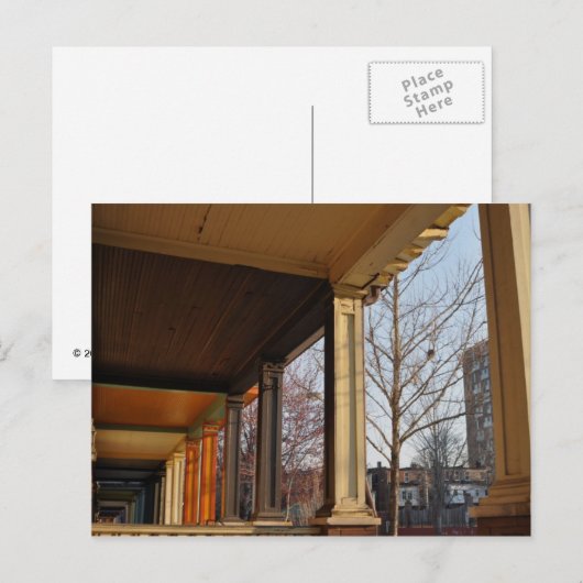 Vorderseite Postkarte (Vorne/Hinten)