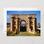 Vorderseite römische Struktur Postkarte (Vorne/Hinten)