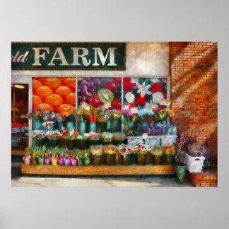 Vorderseite speichern - Der Blume-Stand Poster