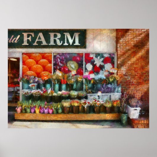 Vorderseite speichern - Der Blume-Stand Poster (Vorne)