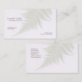 Vorderseite über hellblauem Wasserfarbenverbund Visitenkarte (Vorne/Hinten)