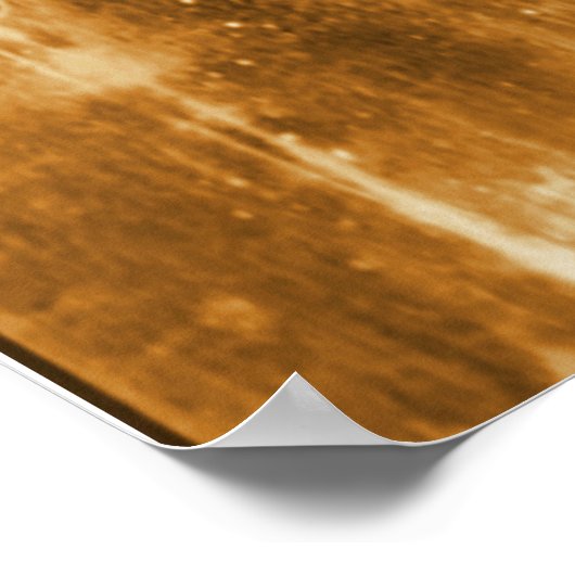 Vorderseite und Rückseite des Turin Jesus Image Poster (Ecke)