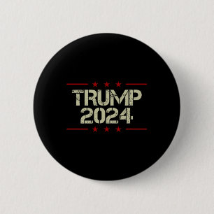 Vorderseite und Rückseite zweiseitig - Trump verha Button