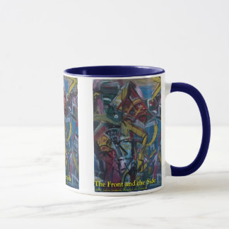 Vorderseite und Seite Tasse