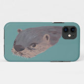 Vorderseite von Otter Schwimmen iPhone 5 Hüllen (Rückseite (Horizontal))