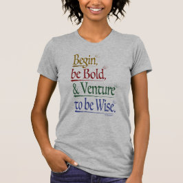 Vorderseite - Zauberhaftes Zitat für Frauen - Frau T-Shirt