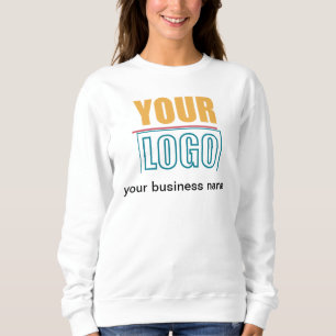 Vorderteil und hinteres Logo Sweatshirt