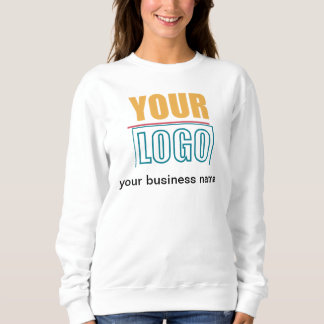 Vorderteil und hinteres Logo Sweatshirt
