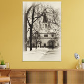 Vordertor Moskauer Anwesen Museumsreservat Kolomen Leinwanddruck (Insitu (Wohnzimmer))