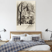 Vordertor Moskauer Anwesen Museumsreservat Kolomen Leinwanddruck (Insitu (Schlafzimmer))