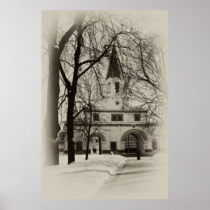 Vordertor Moskauer Anwesen Museumsreservat Kolomen Poster