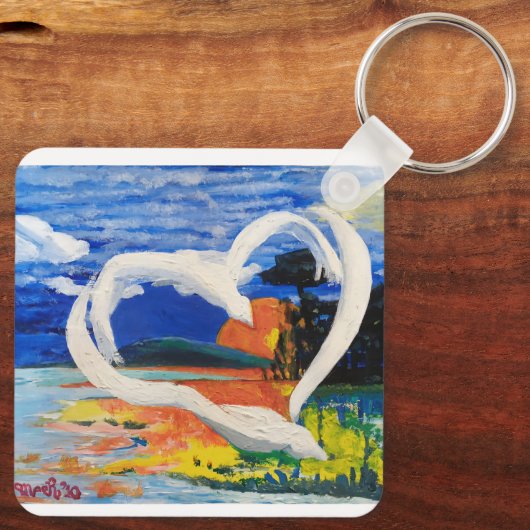 VORDERZEITIGE GESUNDHEITSARBEITNEHMER SCHLÜSSELANHÄNGER (Rückseite)