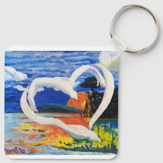 VORDERZEITIGE GESUNDHEITSARBEITNEHMER SCHLÜSSELANHÄNGER (Rückseite)