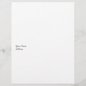 Vordesignter Flyer für den Uferbereich (Hinten)