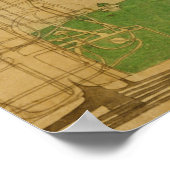 Vorentwurf für Wanddekoration Poster (Ecke)