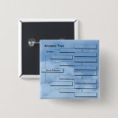 Vorfahrn-kundengerechter Baum-Knopf Button (Vorne & Hinten)