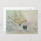 Vorfall auf einer Handelsreise: HMS-Terror Postkarte (Vorne/Hinten)