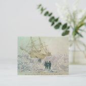Vorfall auf einer Handelsreise: HMS-Terror Postkarte (Stehend Vorderseite)