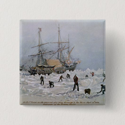 Vorfälle auf einer Handelsreise: HMS-Terror Button (Vorderseite)