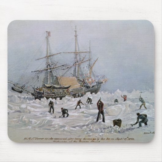 Vorfälle auf einer Handelsreise: HMS-Terror Mousepad (Vorne)