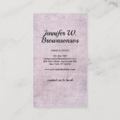 Vorfeldbereich Visitenkarte (Rückseite)