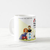Vorfleck-Klassen-Tasse Kaffeetasse (Vorderseite Links)