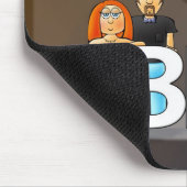 Vorfleck-Mausunterlage Mousepad (Ecke)