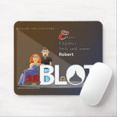 Vorfleck-Mausunterlage Mousepad (Mit Mouse)