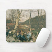 Vorfrühling im Wien-Holz Mousepad (Mit Mouse)