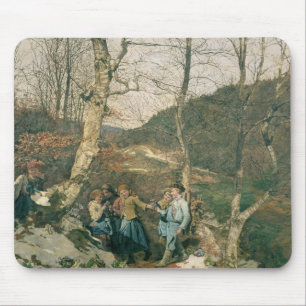 Vorfrühling im Wien-Holz Mousepad
