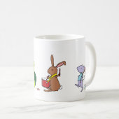 Vorführende Lebewesen-Tasse Kaffeetasse (VorderseiteRechts)