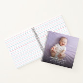 Vorgabe eines benutzerdefinierten Fotos Baby Name Notizblock (Innenseite)