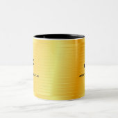 Vorgabe für benutzerdefinierte elegante Imitate Go Zweifarbige Tasse (Mittel)