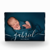 Vorgabe für den benutzerdefinierten Foto Baby-Name (Vorderseite)