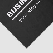 Vorgabe moderner Firmennamen | B&W Seidenpapier (Ausschnitt)