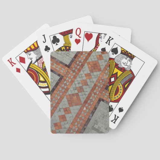 Vorgarten der Basilika, Ecuador Spielkarten (Rückseite)