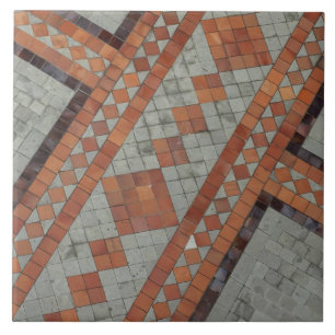 Vorgarten der Basilika National, Ecuador Fliese