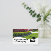 Vorgarten Landscaping Visitenkarte (Stehend Vorderseite)