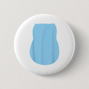 Vorgeben Alien Dog Kostüm Halloween Blue Alien Dog Button