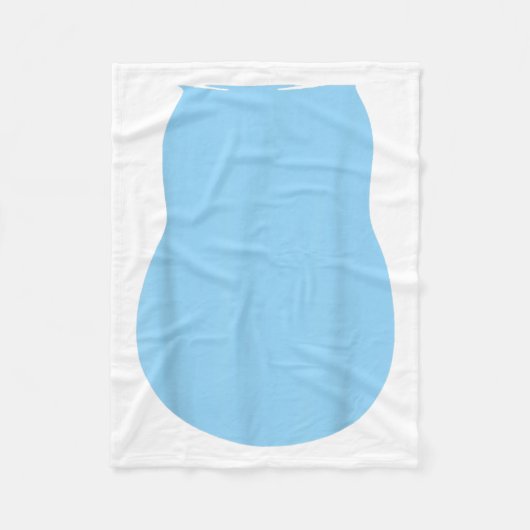 Vorgeben Alien Dog Kostüm Halloween Blue Alien Dog Fleecedecke (Vorderseite)