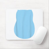 Vorgeben Alien Dog Kostüm Halloween Blue Alien Dog Mousepad (Mit Mouse)