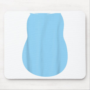 Vorgeben Alien Dog Kostüm Halloween Blue Alien Dog Mousepad