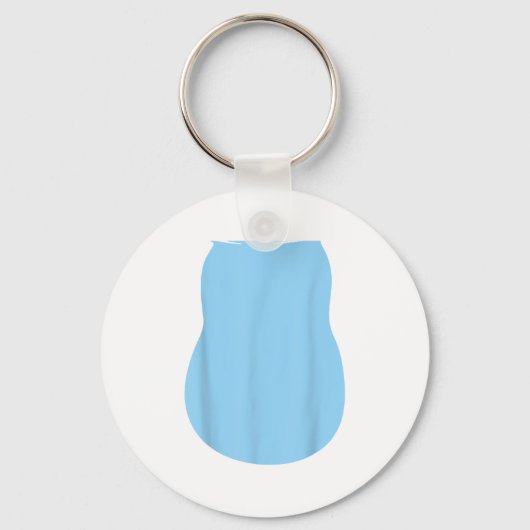 Vorgeben Alien Dog Kostüm Halloween Blue Alien Dog Schlüsselanhänger (Vorderseite)