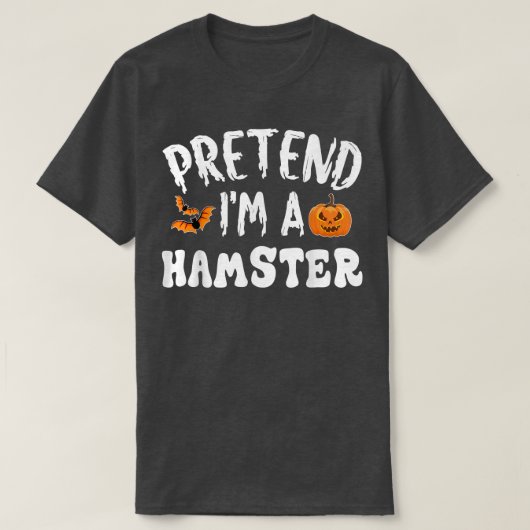 Vorgeben, ich bin ein Hamster Halloween-Kostüm Män T-Shirt (Design vorne)