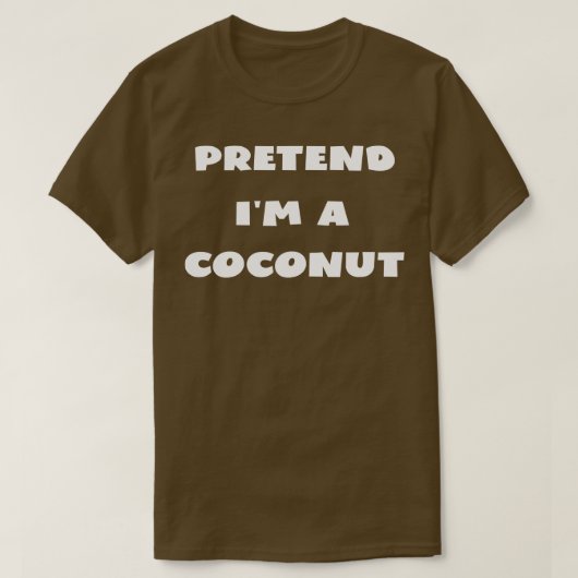 Vorgeben im Coconut T-Shirt (Design vorne)