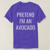 Vorgeben Ix27m Ein Avocado Avocado Fruit Lover T-Shirt (Design vorne)